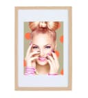 IDEAL TREND Bilderrahmen Set Holz 3er 5er Eiche Kunststoffglas Bild 4