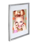 IDEAL TREND Bilderrahmen 40x60 cm Silber Holz Kunststoffglas Bild 3