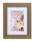 IDEAL TREND Bilderrahmen Holz MDF Eiche 15x20 cm mit Passepartout Bild 2