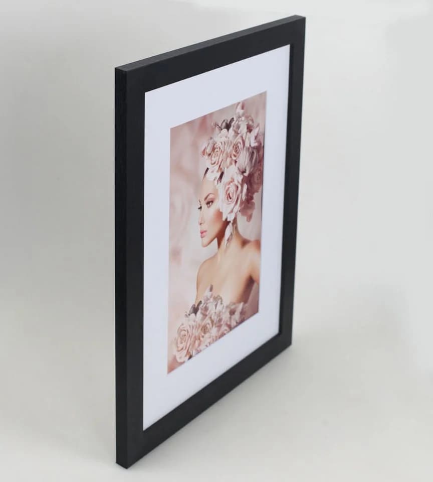 IDEAL TREND Bilderrahmen 3er Pack Schwarz MDF Holzoptik 30x40 cm - Bild 5