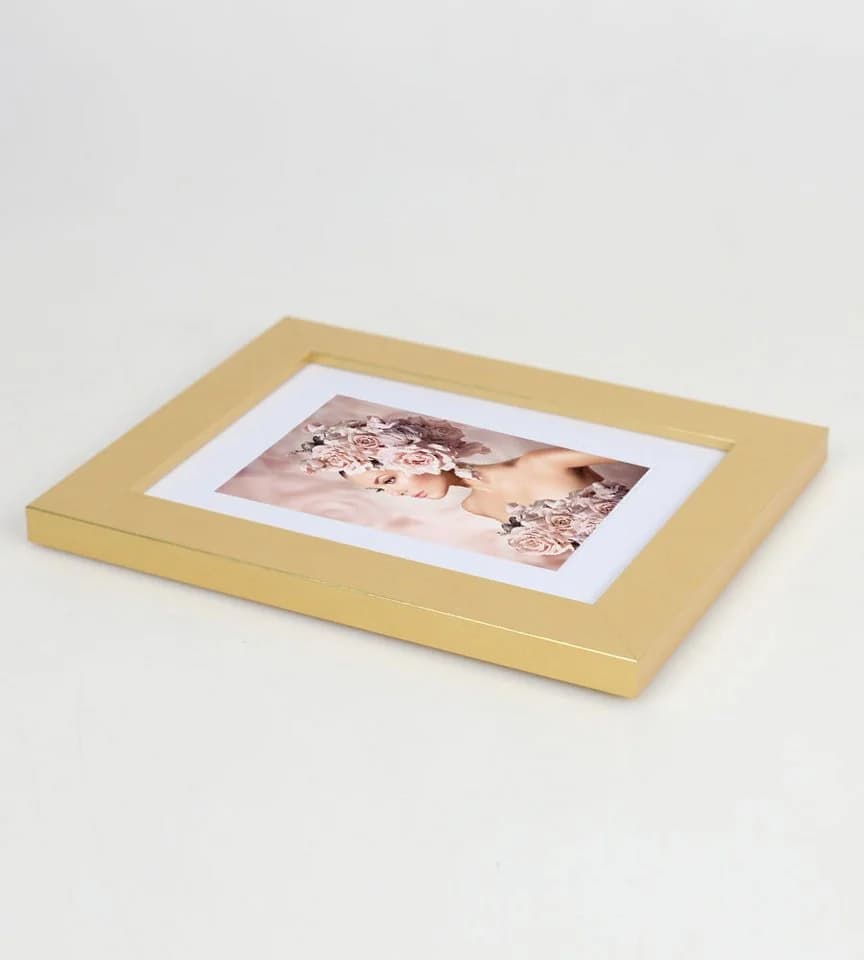 IDEAL TREND Bilderrahmen 5er Pack Gold MDF mit Passepartout - Bild 4