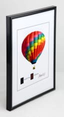 IDEAL TREND Bilderrahmen Kunststoff Schwarz/Weiß Bild 1