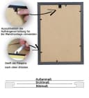 IDEAL TREND Bilderrahmen Prestige Frame Mahagoni für Urkunden Bild 1