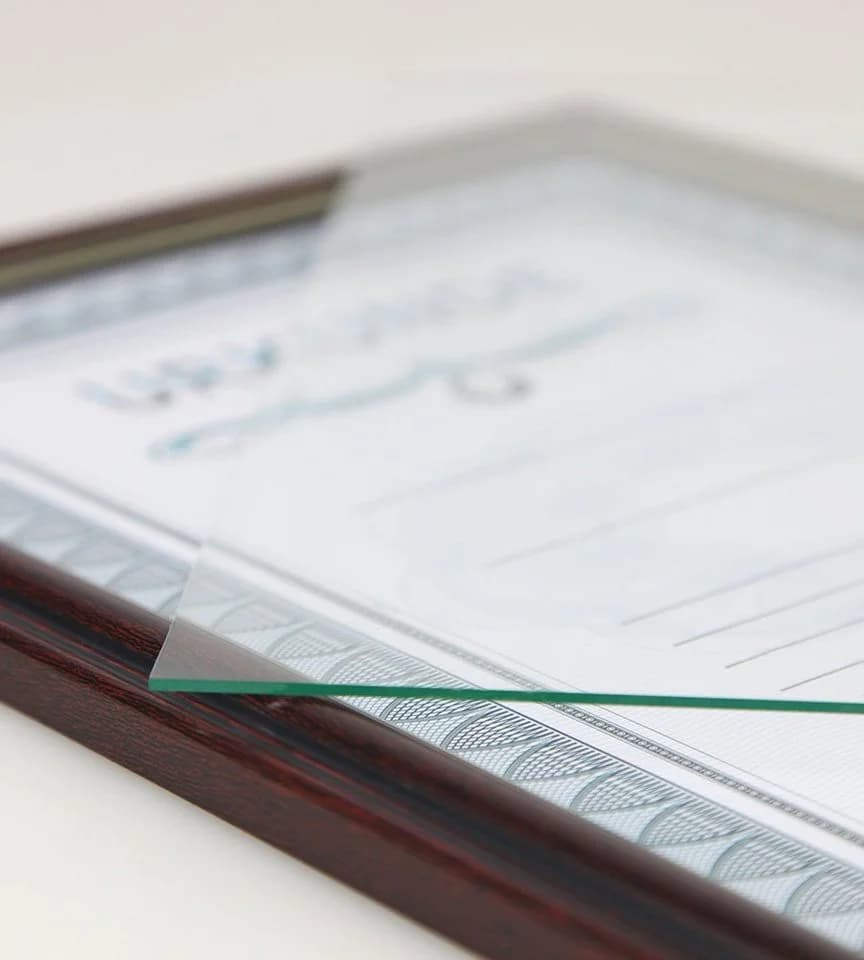 IDEAL TREND Bilderrahmen Prestige Frame Mahagoni für Urkunden - Bild 4