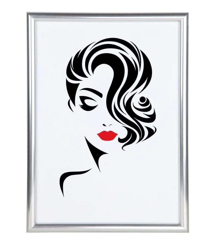 IDEAL TREND Bilderrahmen Classic Silber Kunststoff mit Acrylglas - Bild 2