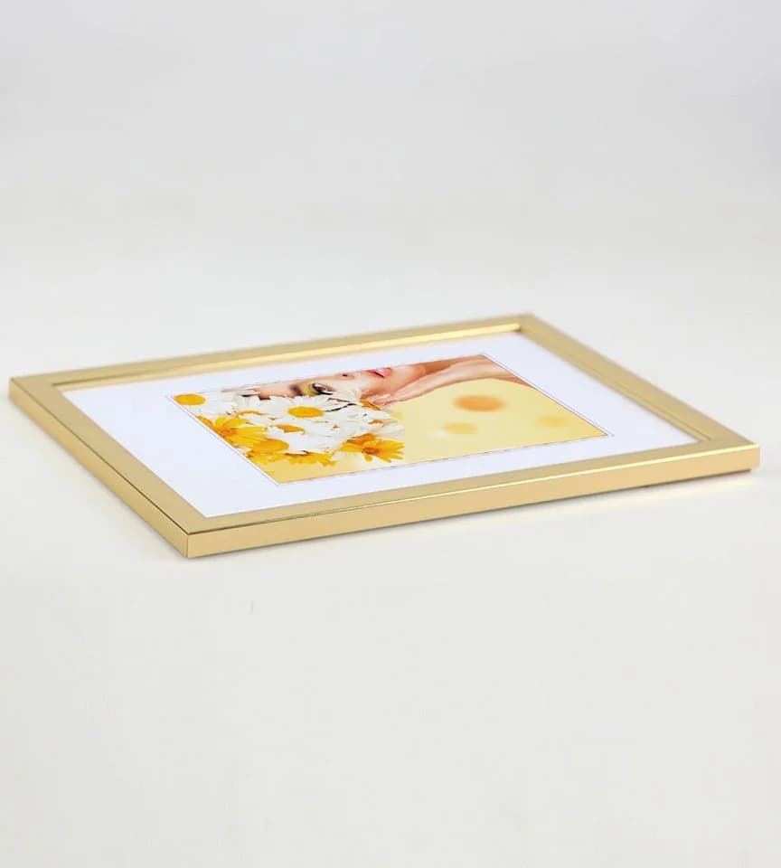 IDEAL TREND Bilderrahmen Kunststoff mit Klarglas Gold - Bild 3