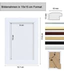 IDEAL TREND Bilderrahmen Kunststoff mit Klarglas Modern Bild 5