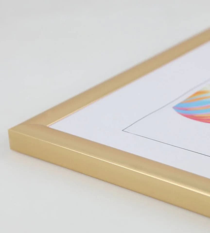 IDEAL TREND Bilderrahmen 3er Pack Gold Kunststoff Wanddeko - Bild 5