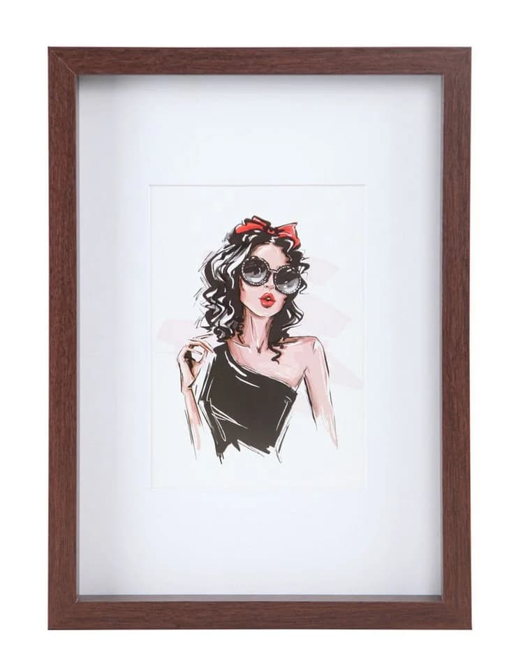 IDEAL TREND Bilderrahmen Brasil Holz 17x22 cm Braun - Bild 2
