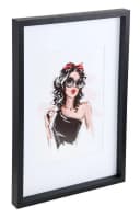 IDEAL TREND Bilderrahmen Schwarz MDF-Holz mit Klarglas Bild 4