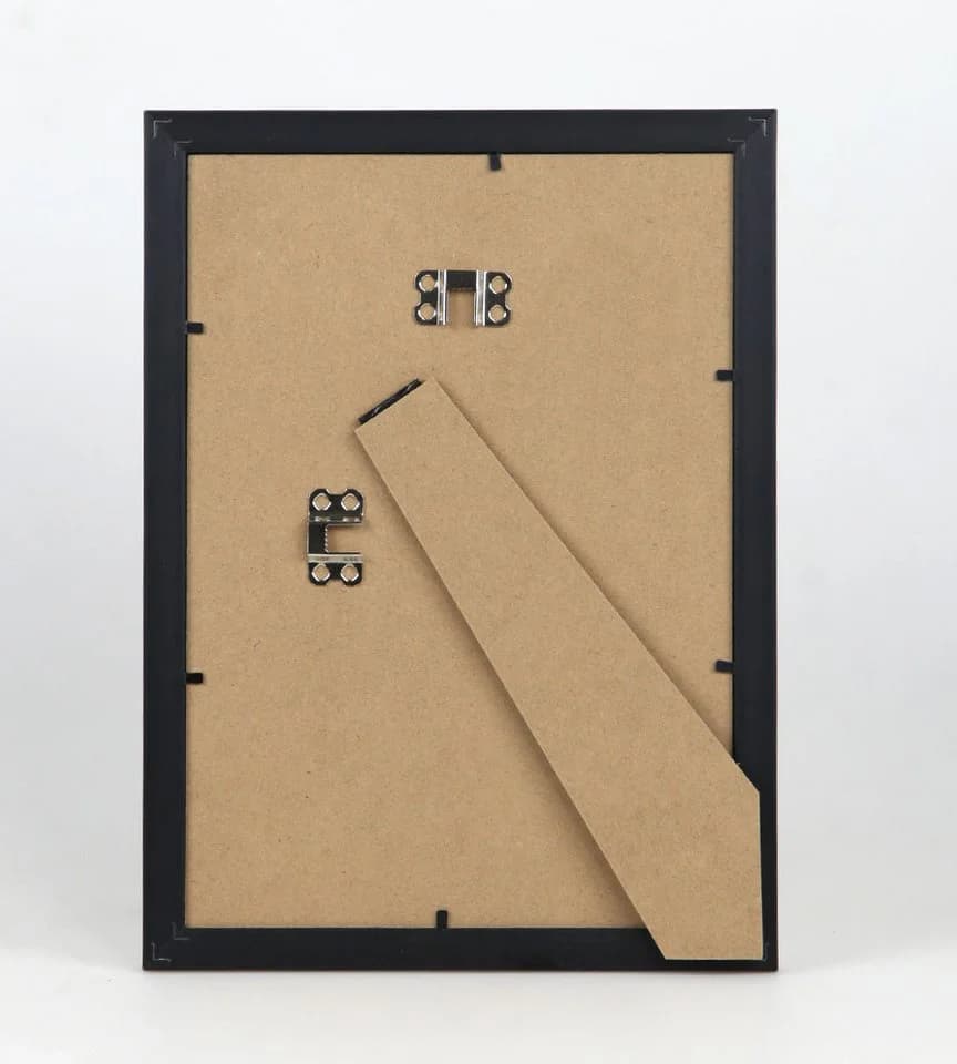 IDEAL TREND Bilderrahmen DIN A4 Braun Kunststoff Klarglas - Bild 4
