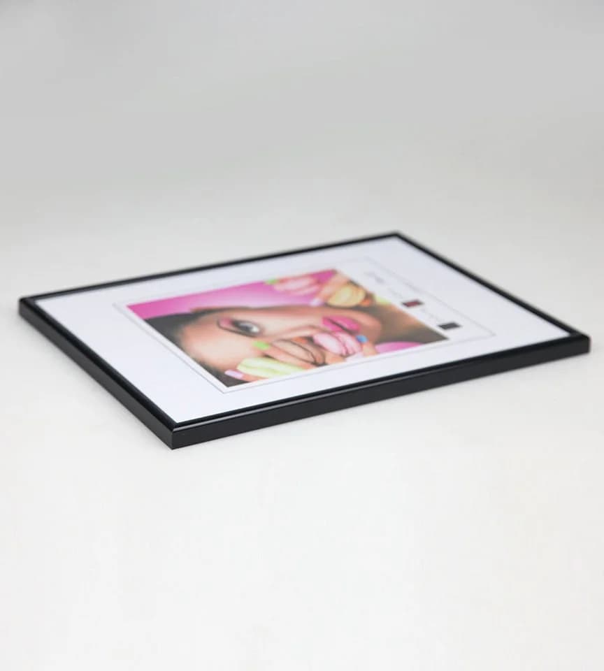 IDEAL TREND Bilderrahmen 15x20 cm Schwarz Kunststoff mit Glas - Bild 5