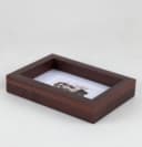 IDEAL TREND Bilderrahmen Set 3er Holz Braun 10x15 cm mit Passepartout Bild 3