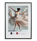 IDEAL TREND Bilderrahmen Holzbilderrahmen mit Passepartout Elegantes Design Bild 4