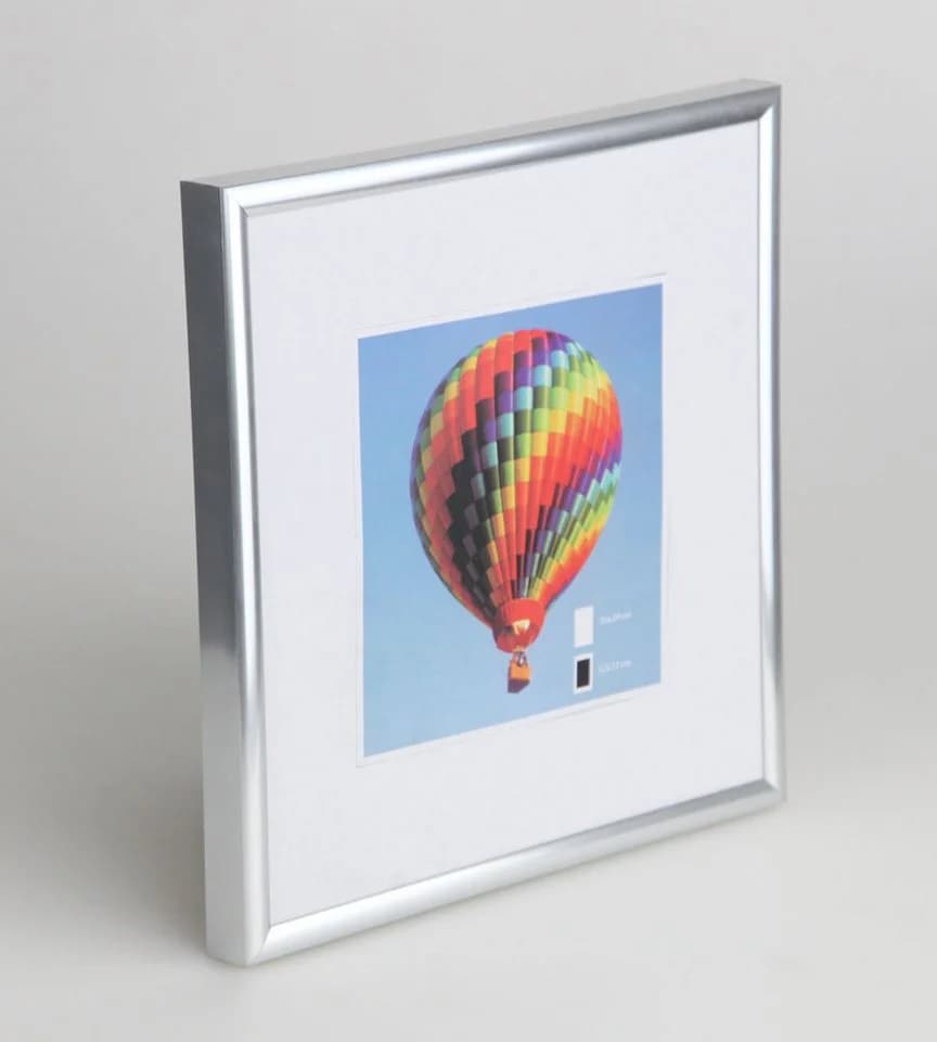 IDEAL TREND Bilderrahmen 30x30 cm Silber Kunststoff - Bild 2