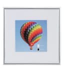 IDEAL TREND Bilderrahmen 30x30 cm Silber Kunststoff Bild 4