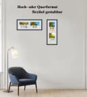 IDEAL TREND Bilderrahmen Multiframe Collage Holz Fotos Massivholz Bild 1