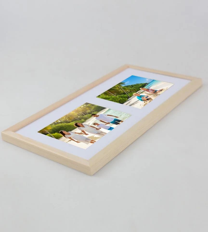 IDEAL TREND Bilderrahmen Multiframe Collage Holz Fotos Massivholz - Bild 4