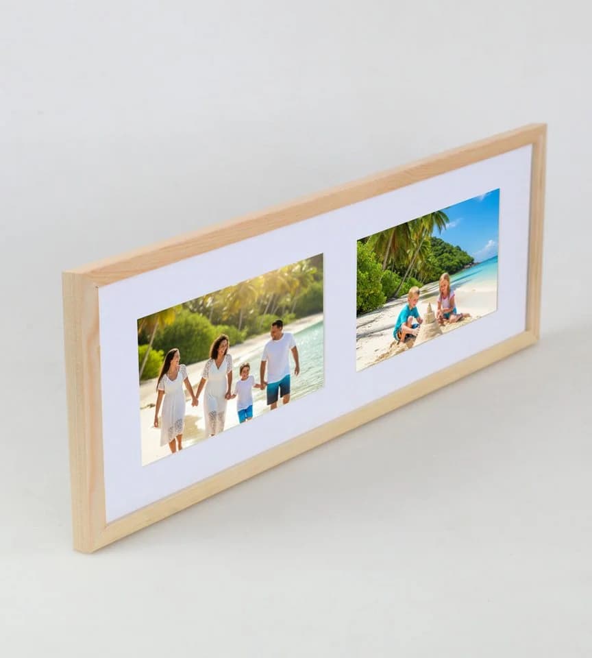 IDEAL TREND Bilderrahmen Multiframe Collage Holz Fotos Massivholz - Bild 5