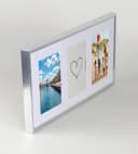 IDEAL TREND Bilderrahmen Galerie Silber Kunststoff mit Passepartout Bild 5