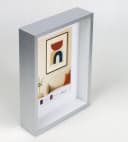 IDEAL TREND Aluminium Bilderrahmen 3D Rahmen mit Passepartout & gehärtetem Glas Bild 5