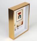 IDEAL TREND Bilderrahmen Aluminium Gold 10x15 cm mit Passepartout Bild 5
