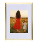 IDEAL TREND Bilderrahmen New Lifestyle Gold Kunststoff mit Passepartout Bild 2