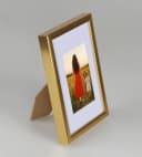 IDEAL TREND Bilderrahmen 10x15 cm Gold Kunststoff mit Passepartout Bild 3