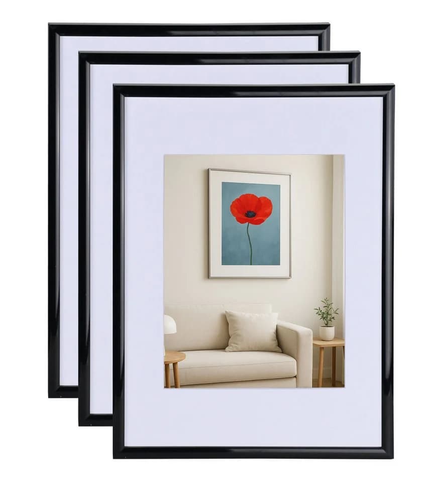 IDEAL TREND New Lifestyle Bilderrahmen 40x60 cm Kunststoff Schwarz - Bild 2