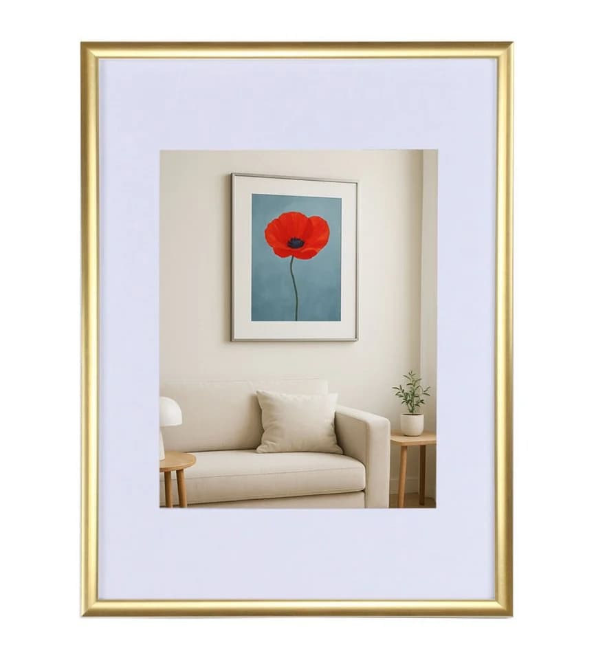 IDEAL TREND Bilderrahmen 3er Set New Lifestyle Kunststoff DIN A4