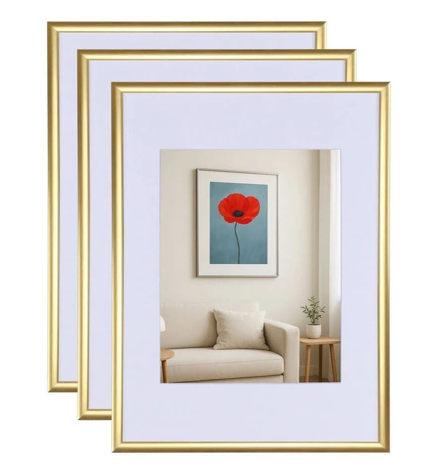 IDEAL TREND Bilderrahmen 3er Set New Lifestyle Kunststoff DIN A4 - Bild 2