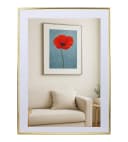 IDEAL TREND Bilderrahmen 3er Set Gold Kunststoff mit Passepartout Bild 1
