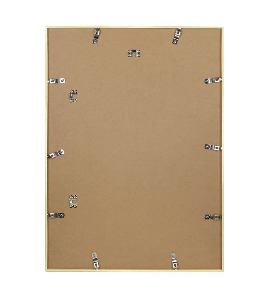 IDEAL TREND Bilderrahmen 3er Set Gold Kunststoff mit Passepartout - Bild 3
