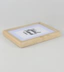 IDEAL TREND Bilderrahmen Massivholz Eiche mit Passepartout & Glas Bild 3
