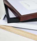 IDEAL TREND Bilderrahmen Massivholz Eiche mit Passepartout & Glas Bild 5