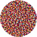 myfelt Wollteppich Lotte Filzkugelteppich 100% Schurwolle Bunt Bild 2