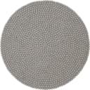 myfelt Wollteppich Luis Filzkugelteppich Rund Basaltgrau Bild 2