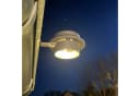 Hossi's Wholesale 6er Set Dachrinnen Solarleuchten LED Schwarz Garten Außen Bild 1