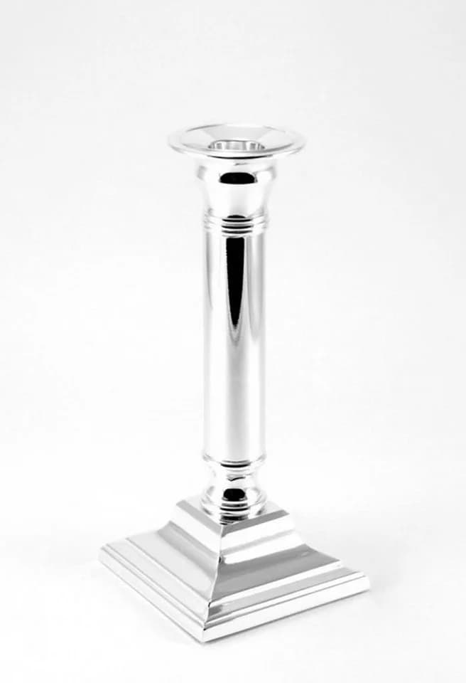 Brillibrum Kerzenständer Silber Versilbert Metall - Bild 4