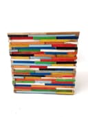 Brillibrum Bunter Beistelltisch 45 cm aus Echtholz Upcycling Bild 4
