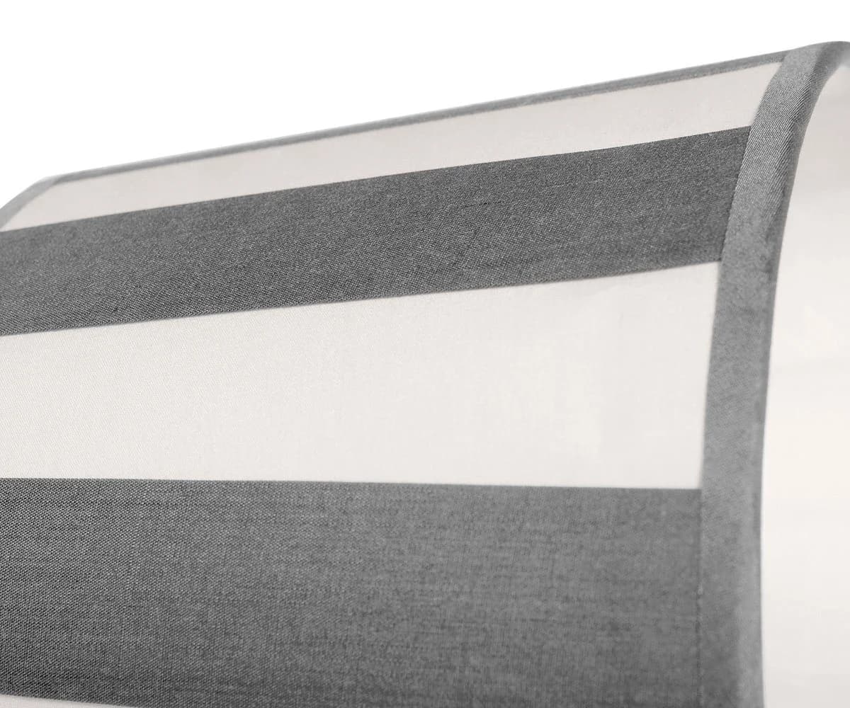 Brillibrum Lampenschirm gestreift oval rund E27 E14 Textil - Bild 3