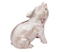 Brillibrum Spardose Schweinchen Polyresin Silber/Rosa/Lila Bild 4