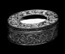 Brillibrum Schmuckschatulle versilbert Oval Bild 5