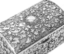 Brillibrum Schmuckschatulle Orient versilbert Metall Bild 4