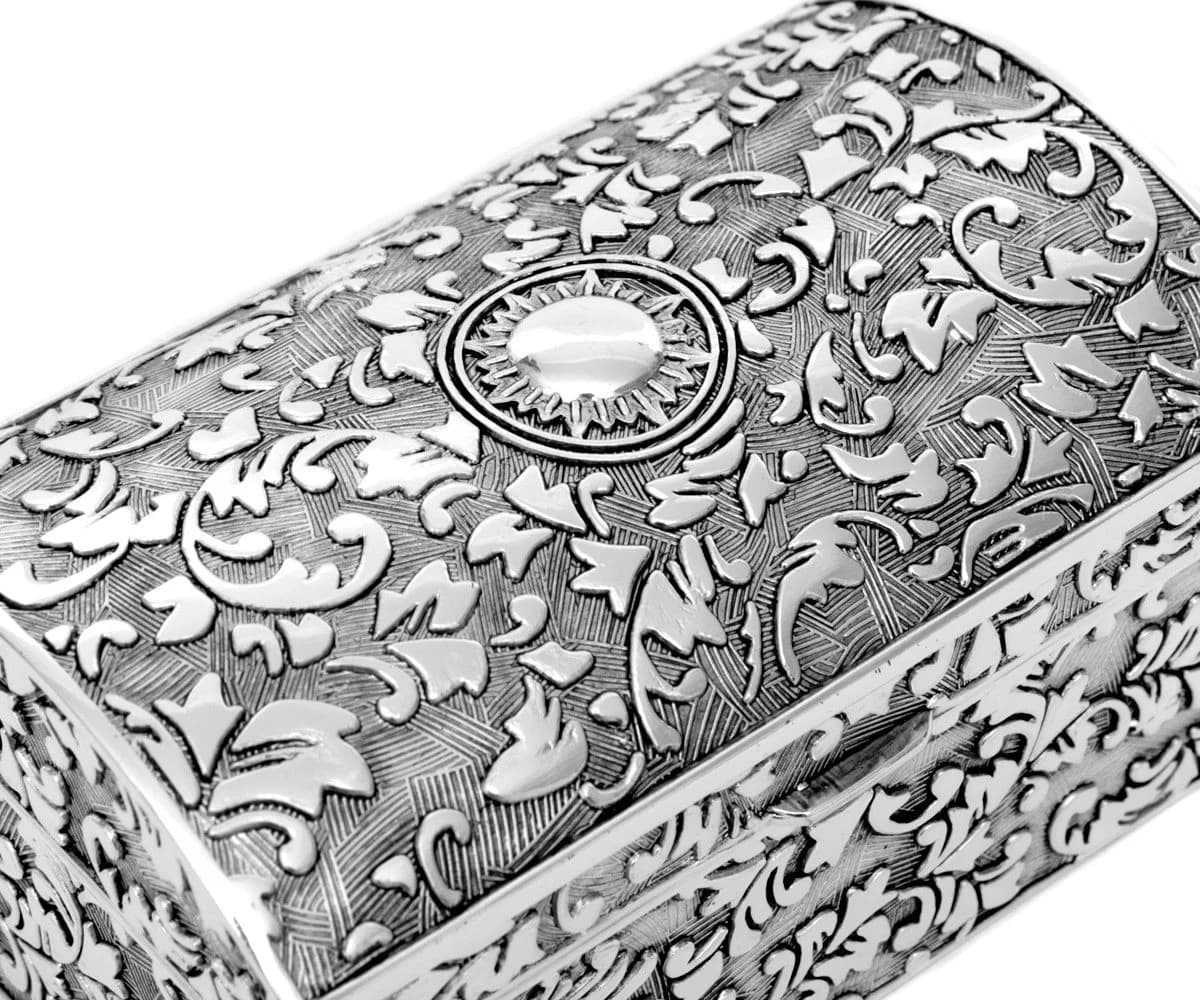 Brillibrum Schmuckschatulle Orient versilbert Metall - Bild 4