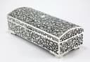 Brillibrum Schmuckschatulle Orient Versilbert Metall Bild 3