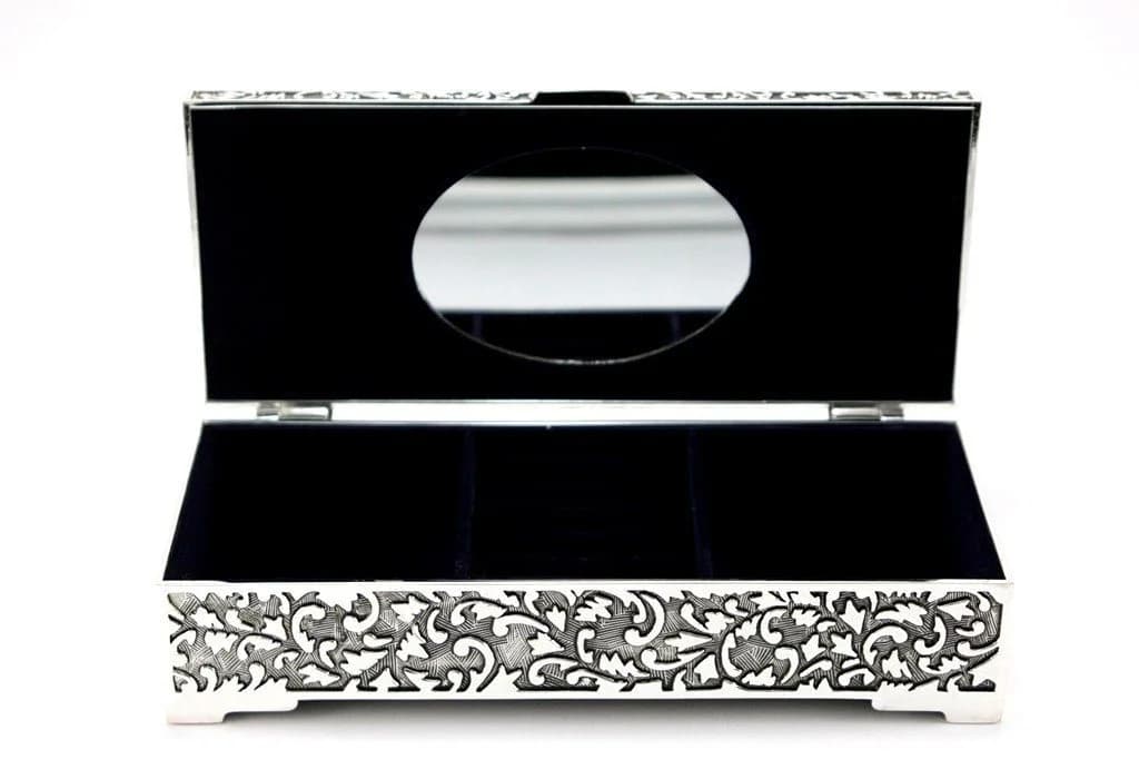 Brillibrum Schmuckschatulle Orient Versilbert Metall - Bild 5