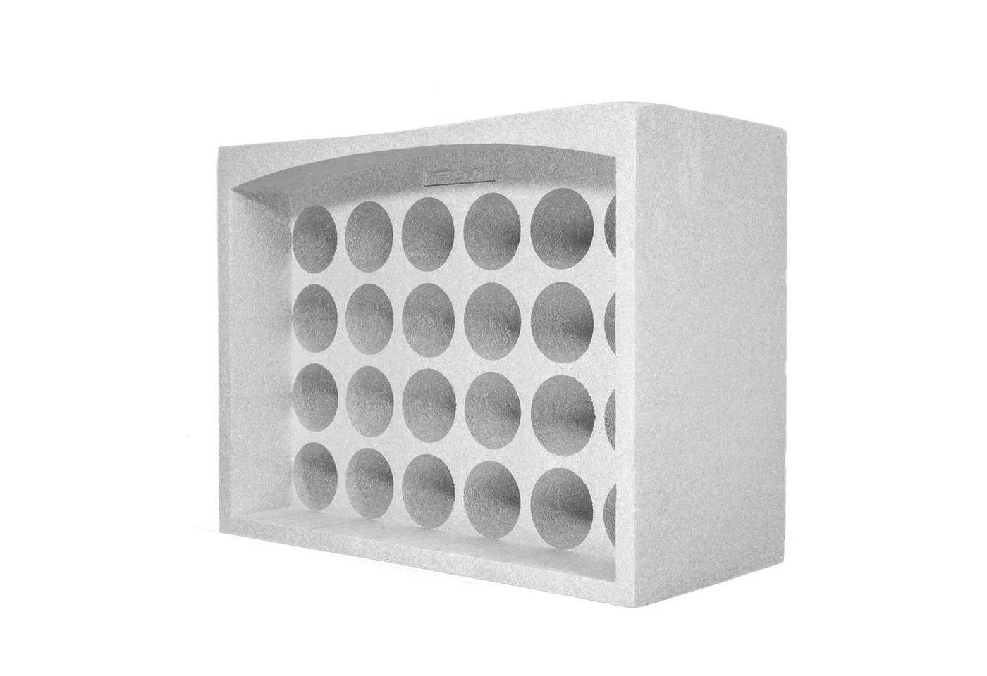 Fixkraft Weinregal Styropor 24 Flaschen