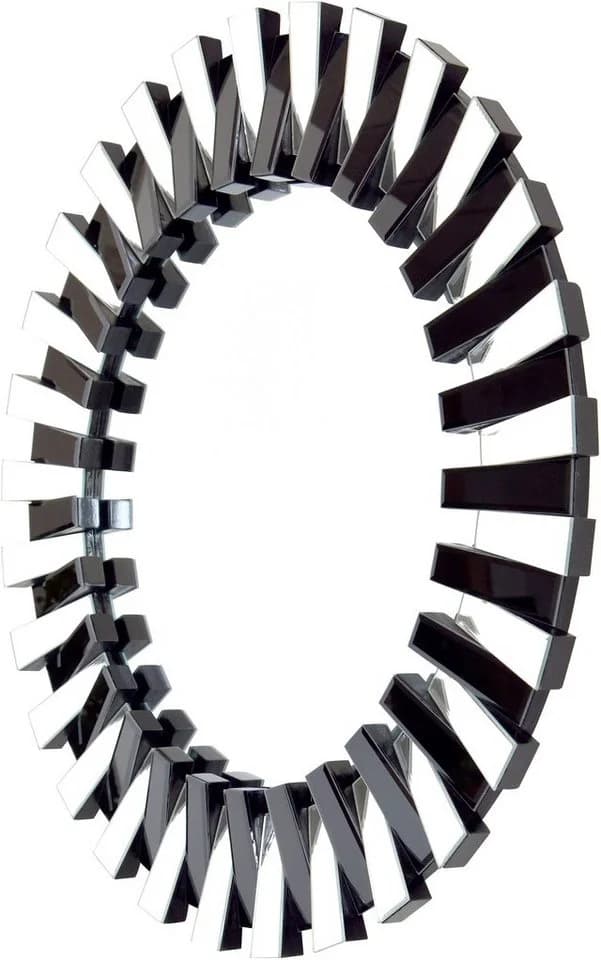 KAYOOM Wandspiegel Apollon 910 Silber Schwarz Rund - Bild 3