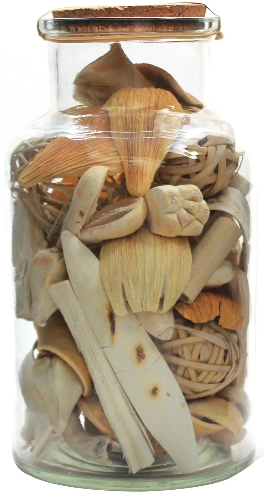 Kayoom Dekofigur Flora Beige Glas Natur